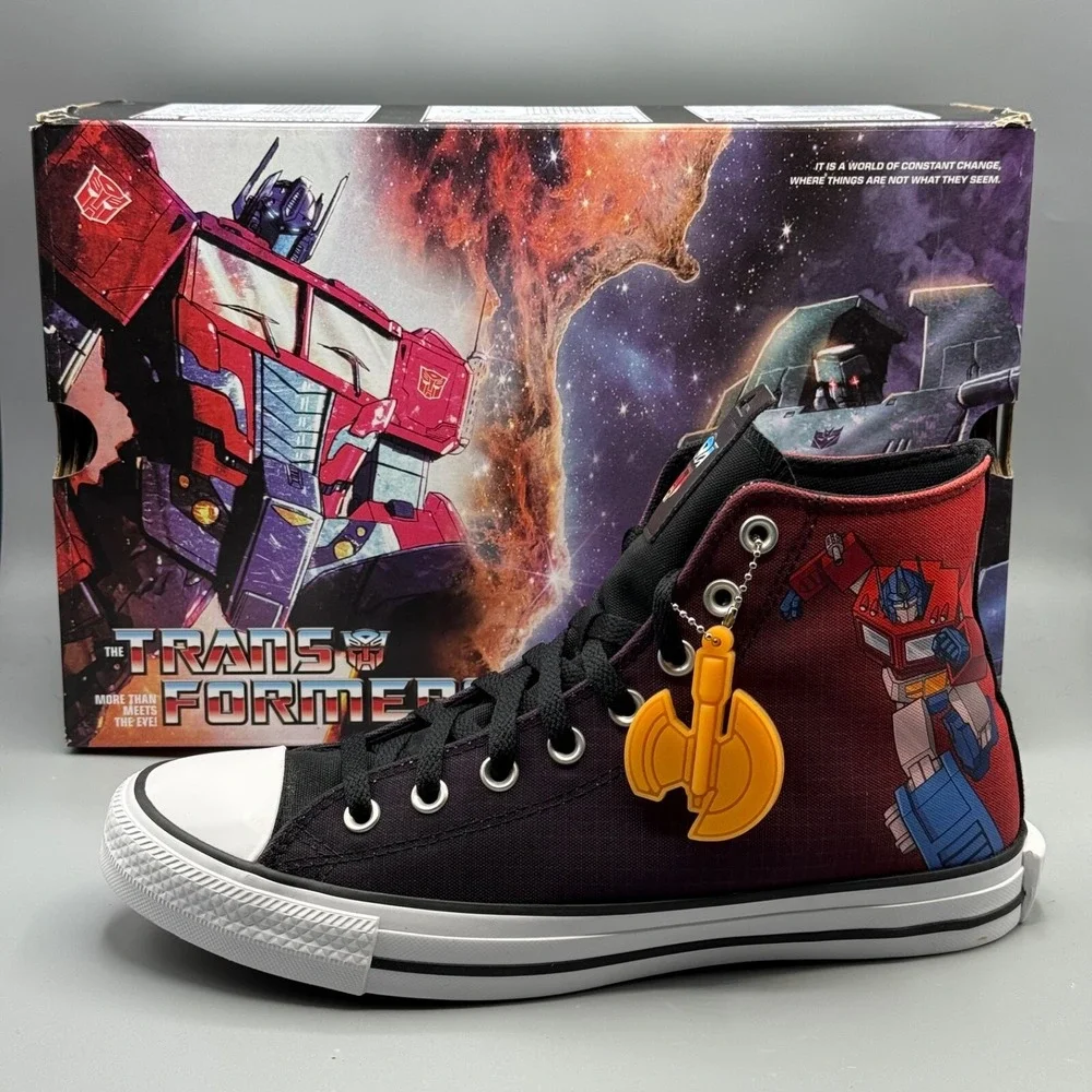 Converse Chuck Taylor Men's 6 Sneakers Transformers 40th Autobots Women's 8
